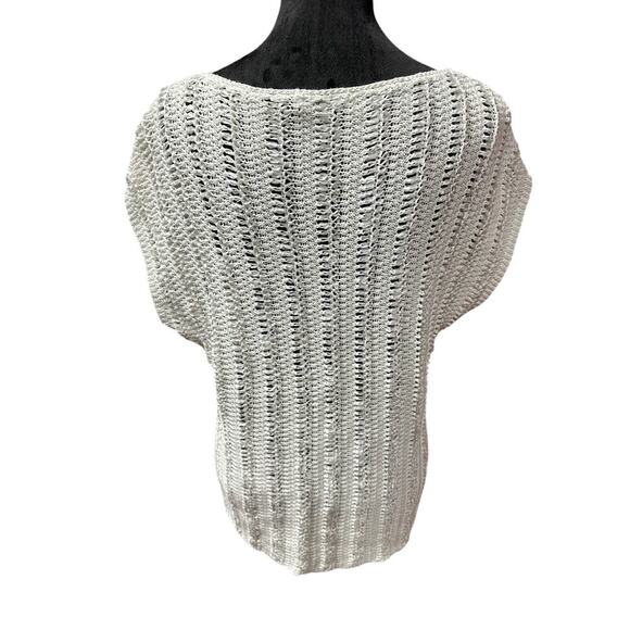 Lauren Ralph Lauren Women’s Open    Knit Sweater White L minimalist classy
Beach - Picture 2 of 7
